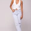 Cheap Noah Vest In White Women Tops