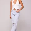 Cheap Noah Vest In White Women Tops