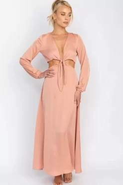 Cheap Noelle Maxi In Blush Women Dresses