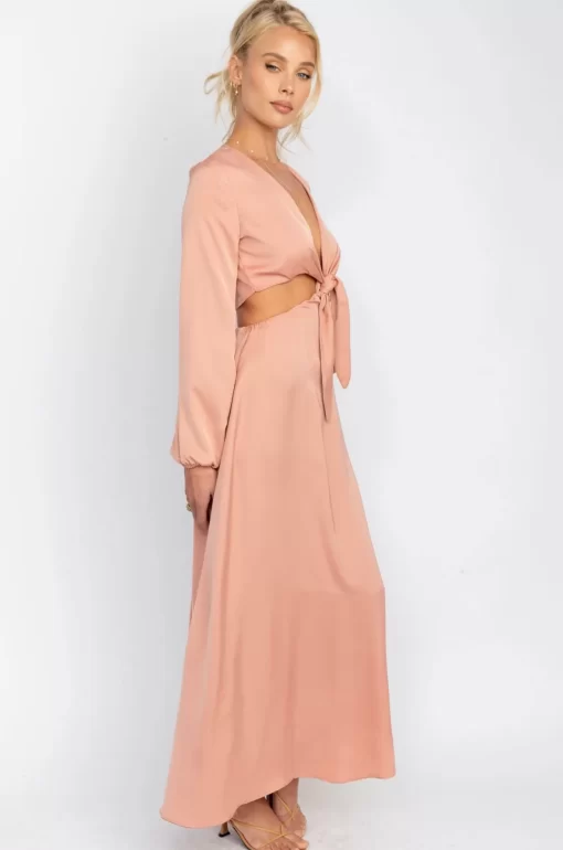 Cheap Noelle Maxi In Blush Women Dresses