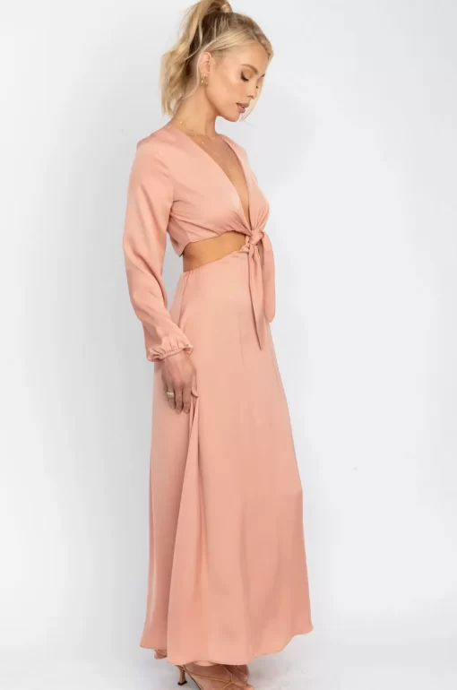 Cheap Noelle Maxi In Blush Women Dresses