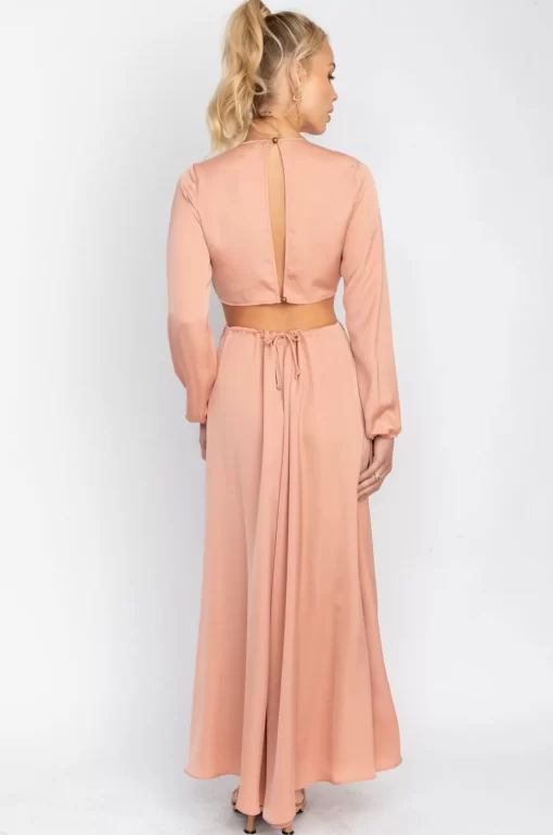 Cheap Noelle Maxi In Blush Women Dresses