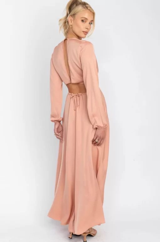 Cheap Noelle Maxi In Blush Women Dresses