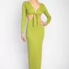 Online Noelle Maxi In Lime Women Dresses