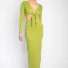 Online Noelle Maxi In Lime Women Dresses