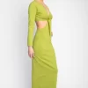 Online Noelle Maxi In Lime Women Dresses