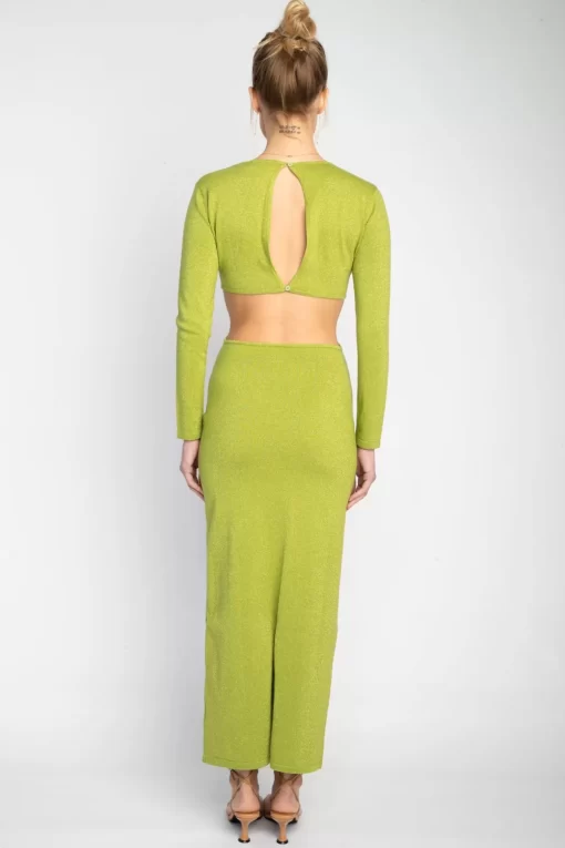 Online Noelle Maxi In Lime Women Dresses