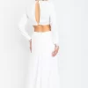 Best Sale Noelle Maxi In White Women Dresses