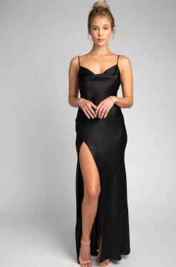 Discount River Slip In Black Women Dresses