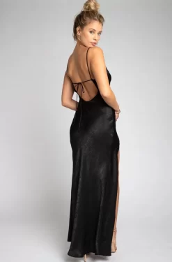 Discount River Slip In Black Women Dresses