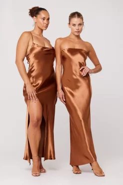 Sale River Slip In Copper Women Dresses