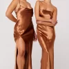 Sale River Slip In Copper Women Dresses