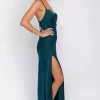 Clearance River Slip In Emerald Women Dresses