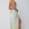Flash Sale River Slip In Sage Women Dresses