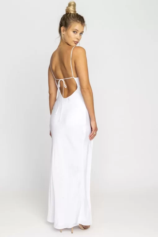 Cheap River Slip In White Women Dresses