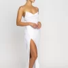 Cheap River Slip In White Women Dresses