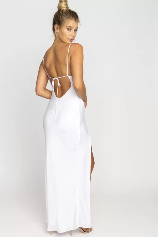 Cheap River Slip In White Women Dresses