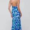 Store Rose Maxi In Aqua Women Dresses