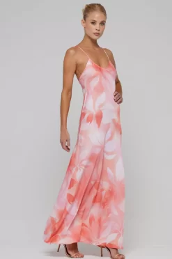 Cheap Rose Maxi In Cosmo Women Dresses