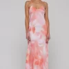 Cheap Rose Maxi In Cosmo Women Dresses