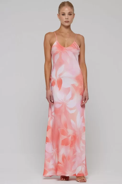 Cheap Rose Maxi In Cosmo Women Dresses