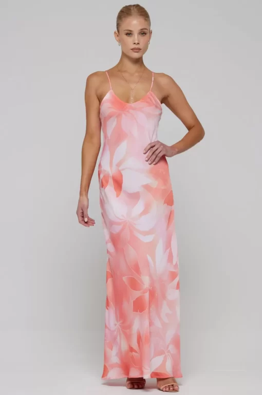 Cheap Rose Maxi In Cosmo Women Dresses