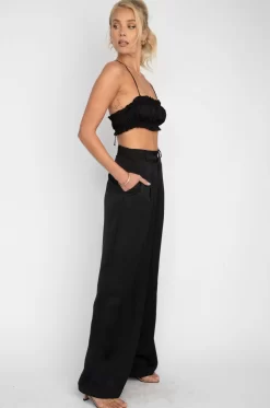 Sale Sasha Trouser In Black Women Bottoms