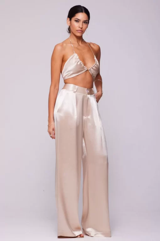 Best Sale Sasha Trouser In Champagne Women Bottoms