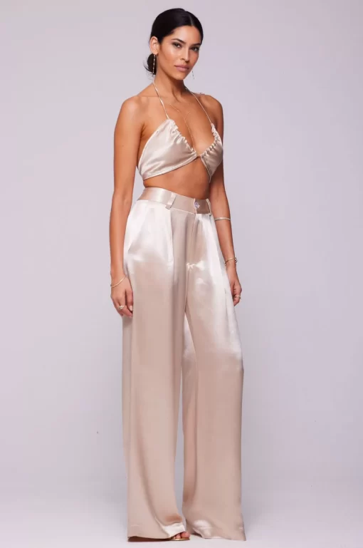 Best Sale Sasha Trouser In Champagne Women Bottoms