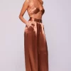 Store Sasha Trouser In Copper Women Bottoms