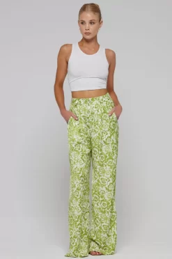 New Sasha Trouser In Lotus Women Bottoms