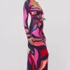 Best Sale Simone Dress In Picasso Women Dresses