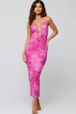 Discount Sophia Midi In Azalea Women Dresses