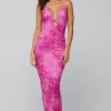 Discount Sophia Midi In Azalea Women Dresses