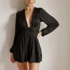 Best Sale Stevie Romper In Black Women Dresses