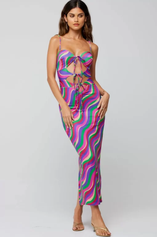 Sale Summer Midi In Candy Women Dresses