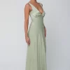 Flash Sale Violet Maxi In Sage Women Dresses