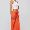 Discount Ziggy Skirt In Papaya Women Bottoms